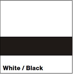 White/Black MATTE 1/16IN - Rowmark Mattes